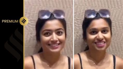 rashmika fake video watch|rashmika mandanna real video.